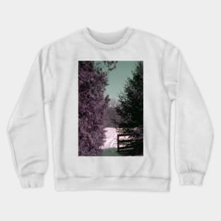 purple film photo Crewneck Sweatshirt